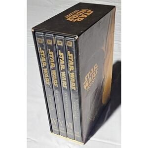 Star Wars Trilogy DVD Full Screen Box Set IV V VI BONUS DISC